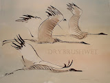 Sandhills in Flight Limited Edition Print