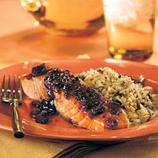 Cranberry-Glazed Salmon