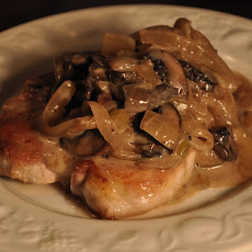 Pork Chops with Mushrooms and Port