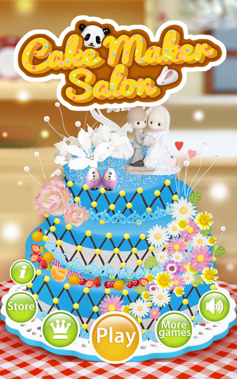 Android application Cake Maker Salon screenshort