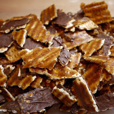 Caramel Matzo Crunch