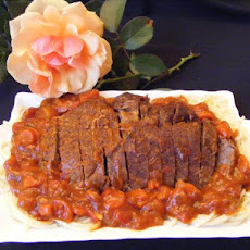 Crock Pot Beef Roast With Tomato Madeira Sauce