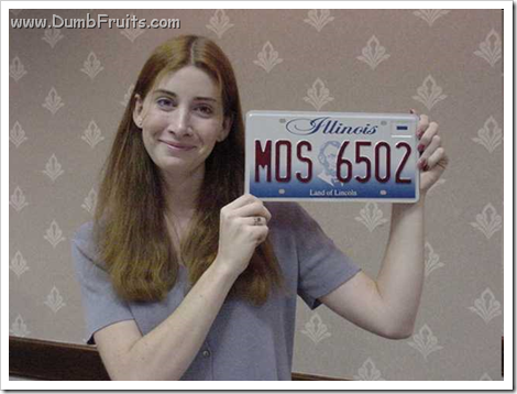 Old early geek licence plate