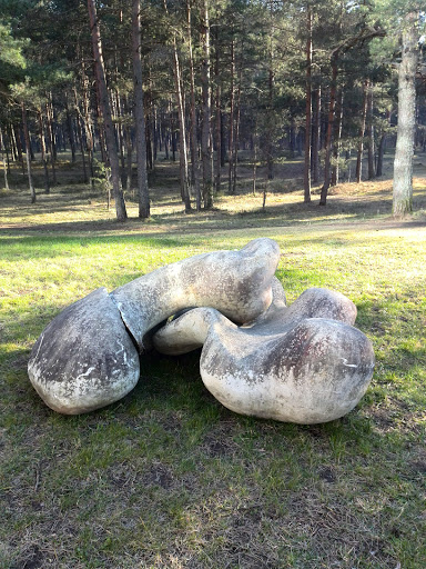 Broken Stone Sculpture