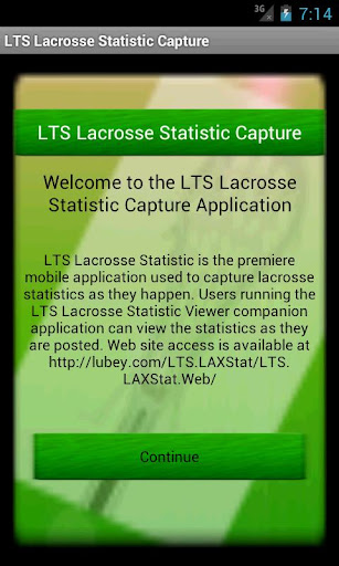 LTS Lacrosse App