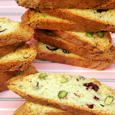 Cranberry-Pistachio Biscotti