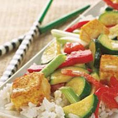 Lime-Curry Tofu Stir-fry
