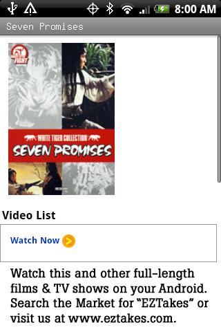 Seven Promises Movie