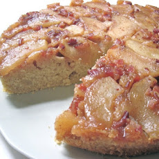 Apple & Candied Bacon Upside Down Cake