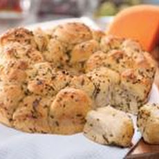 Garlic and Fresh Herb Pull–apart Bread