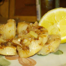 Scallops With Tangy Honey Glaze
