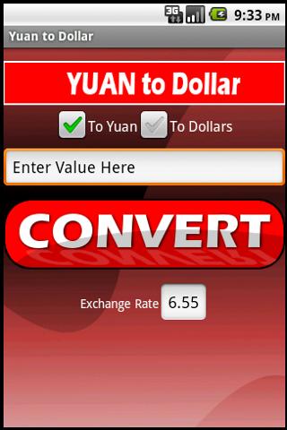 Yuan to Dollar Ad Free