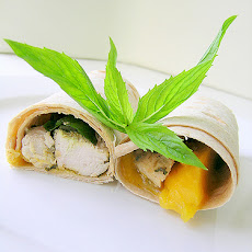 Mango Chicken Lettuce Wraps With Crispy Noodles
