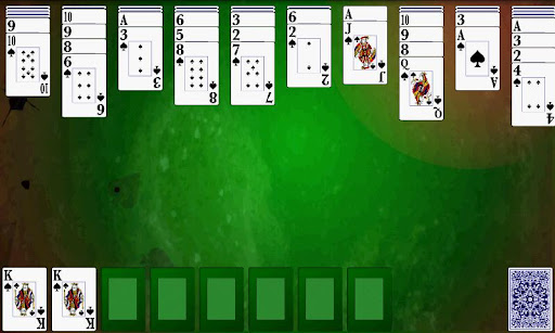 spider-solitaire for android screenshot