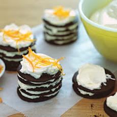 Chocolate-Orange Cookie Stacks