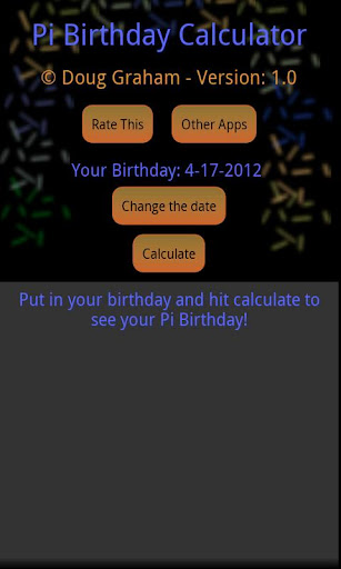 Pi Birthday