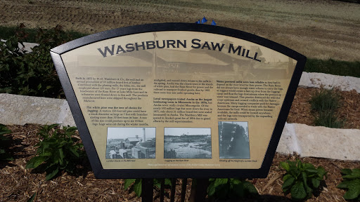 Washburn Saw Mill Plaque