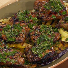 Lemon, Rosemary and Balsamic Grilled Chicken Thighs