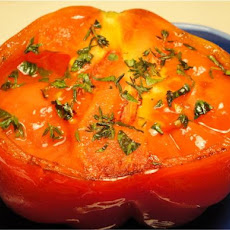 Charred Heirloom Tomatoes With Fresh Herbs