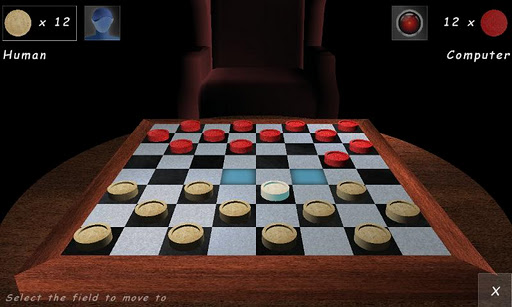 Checkers Lounge 3D