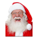 Chat with Santa Claus! mobile app icon