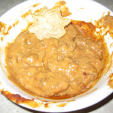Cheesy Hamburger Bean Dip