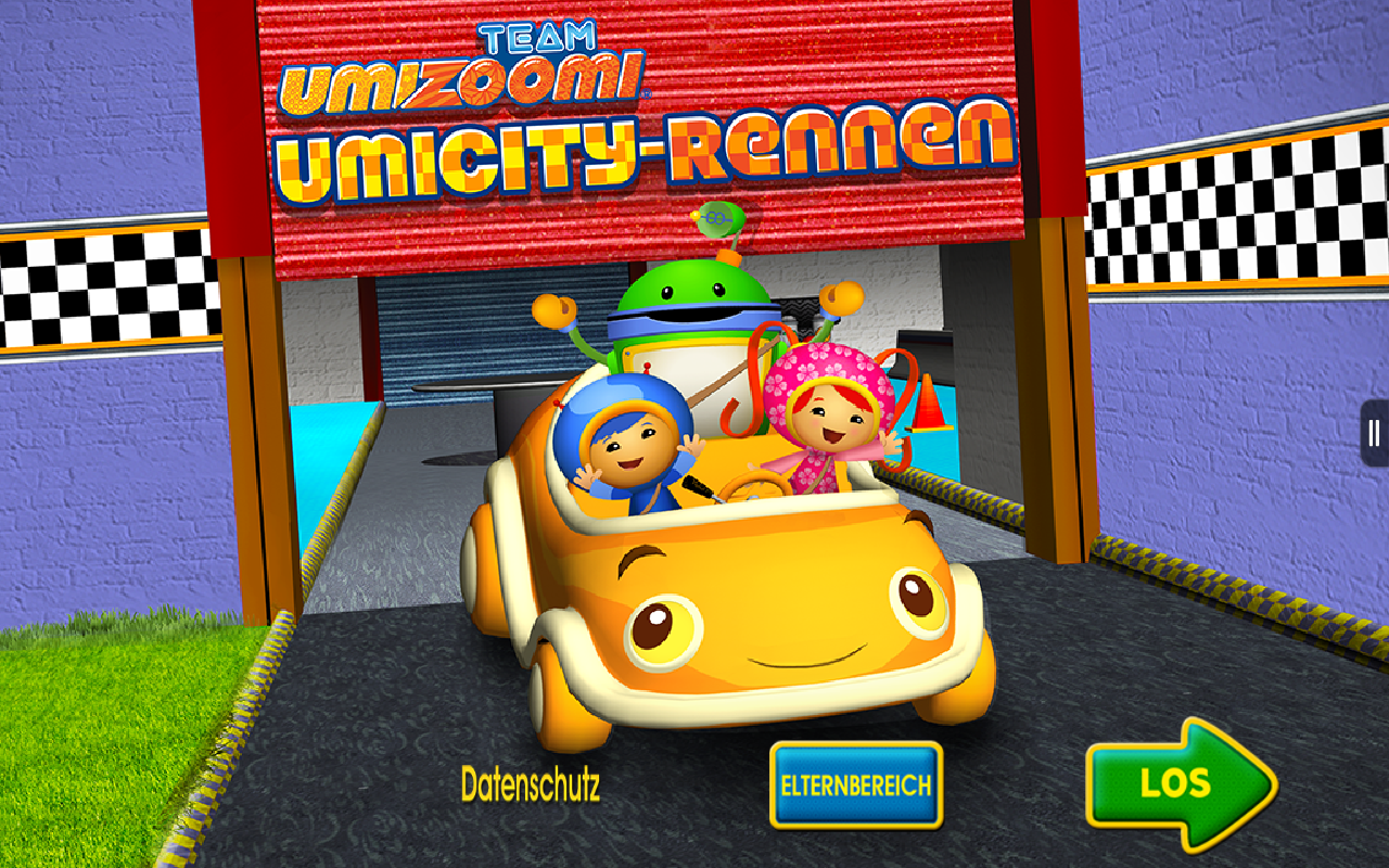 Android application Team Umizoomi - Math Racer screenshort