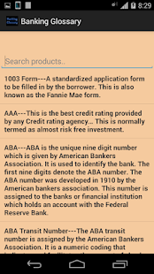 download Banking Glossary free
