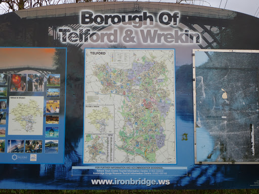 Telford Information Sign,  Stafford Park