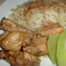 Easy Crock Pot Chicken Stroganoff