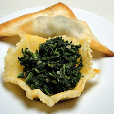 Crispy Parmesan Cups