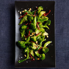 Broccoli with Sun-Dried Tomatoes and Pine Nuts