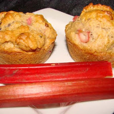 Rhubarb Muffins