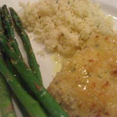 Crusted Salmon with Honey-Mustard Sauce