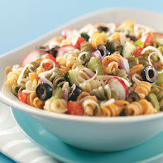 Veggie Spiral Salad Recipe