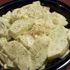 Mom's Cucumber Salad
