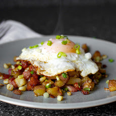 Bacon Corn Hash