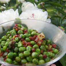Spring Peas With Pancetta