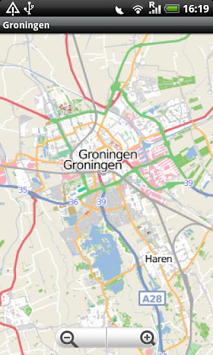 Groningen Street Map