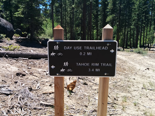 Tahoe Rim Trail Sign