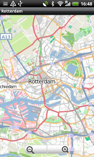 Rotterdam Street Map