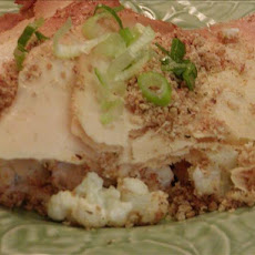Cauliflower Mornay Crepes