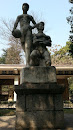 湘電公園体育石雕