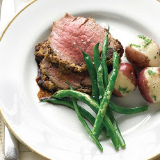 Beef Tenderloin with Fresh Herbs and Horseradish