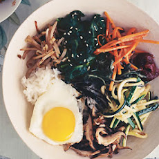 Korean Vegetable Rice Bowl