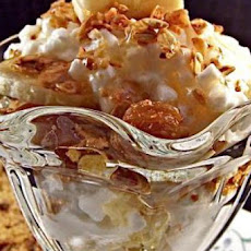 Cottage Cheese Banana Sundae