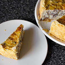 Over-the-Top Mushroom Quiche