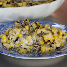 Fresh Corn with Wild Rice