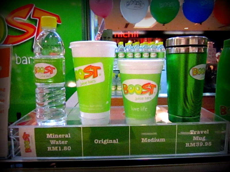 Boost Juice Bars @ Boost Juice Bars - Malaysia Food & Restaurant Reviews