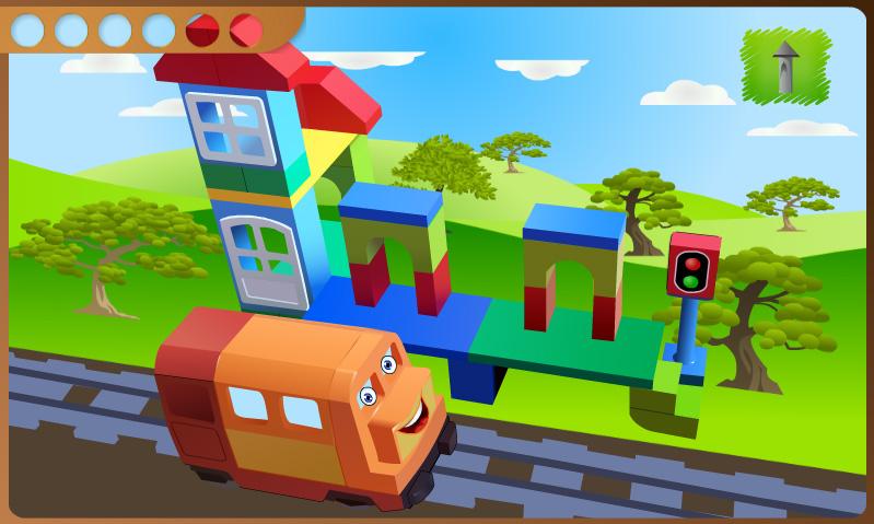 Android application Happy Train Lego Duplo screenshort